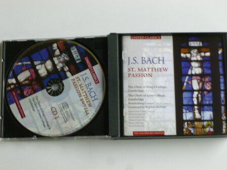 J.S. Bach - St. Matthew Passion / Emma Kirkby, Roy Goodman, Choir of King&#039;s College (3 CD)