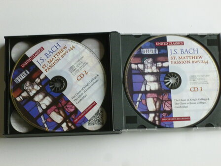 J.S. Bach - St. Matthew Passion / Emma Kirkby, Roy Goodman, Choir of King&#039;s College (3 CD)