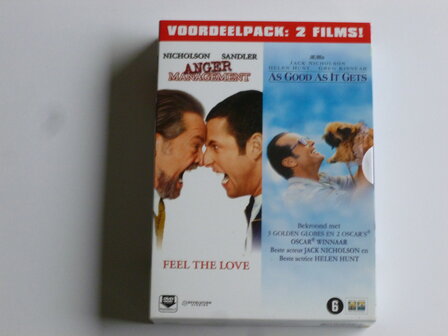 Anger Management + As Good as it Gets - Jack Nicholson (2 DVD)