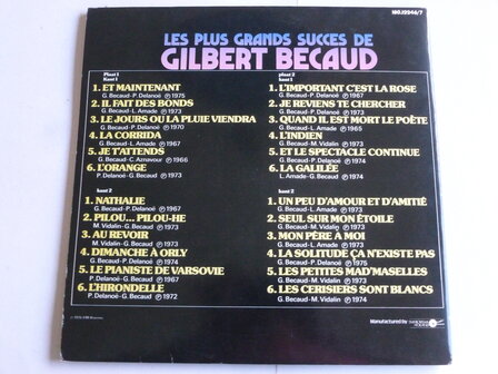 Gilbert Becaud - Les Plus Grands Succes (2LP)