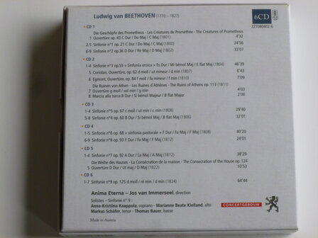 Beethoven -  Symphonies, Anima Eterna / Jos van Immerseel (6 CD)