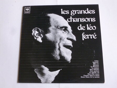 Leo Ferre - Les grandes Chansons de Leo Ferre (CBS) LP