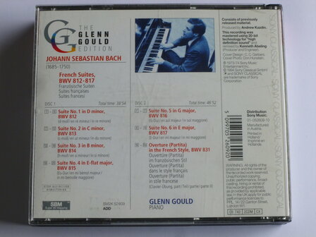 Bach - French Suites / Glenn Gould (2 CD)