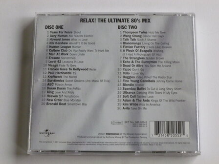 Relax! - The Ultimate 80&#039;s Mix (2 CD)