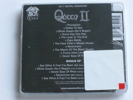 Queen II (Remaster 2011) 2 CD Nieuw