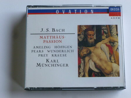 Bach - Matthaus Passion / Ameling, Prey, Karl Munchinger (3 CD)