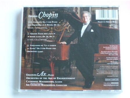 Chopin - Pianoconcerto 1 / Emanuel Ax, Mackerras