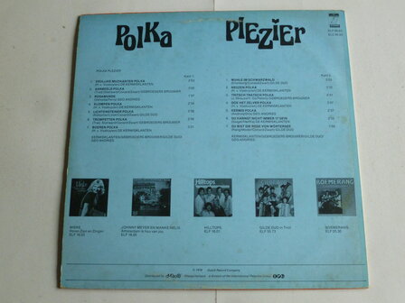 Polka Plezier - Gebr. Brouwer, Kermisklanten, Gilde Duo, Geo Andries (LP)