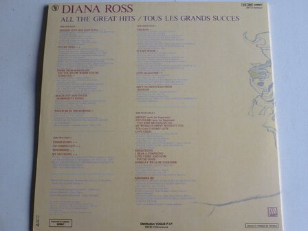 Diana Ross - All the Great Hits / Tout les grands Succes (2 LP)