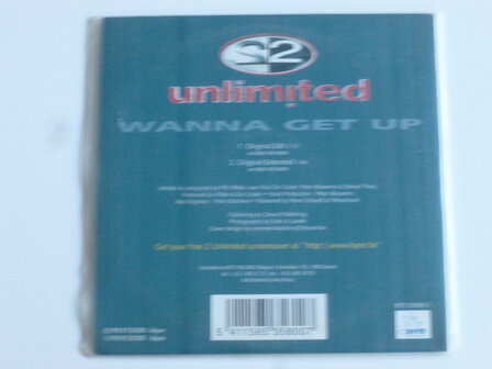 2 Unlimited - Wanna get up (CD Single)