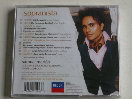 Sopranista - Samuel Marino (nieuw)