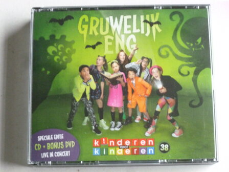 Kinderen voor Kinderen 38 - Gruwelijk Eng ( CD + DVD)