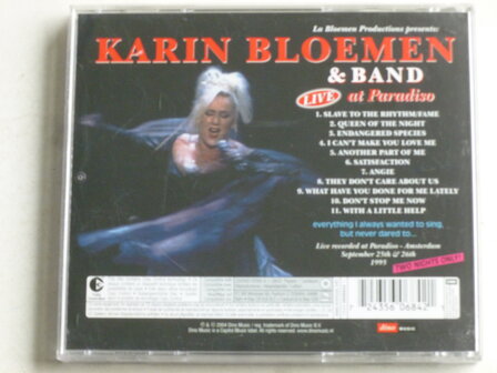 Karin Bloemen &amp; Band - Live at Paradiso