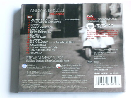 Andrea Bocelli - Incanto (CD + DVD)