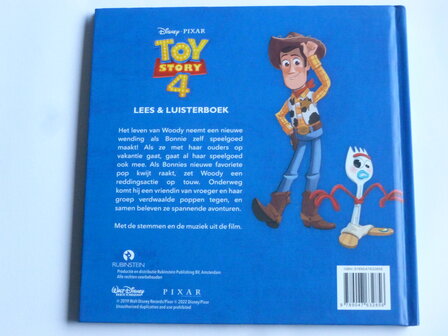 Disney Toy Story 4 - Lees &amp; Luisterboek (CD + boek)