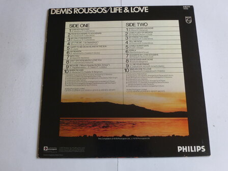 Demis Roussos - Life &amp; Love / His 20 Greatest Songs (LP)