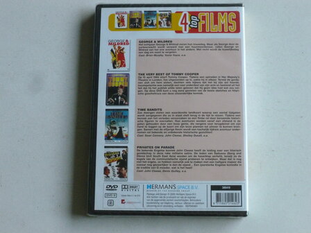 4 Films George &amp; Mildred / Best of Tommy Cooper / Time Bandits / Privates on Parade (DVD) Nieuw