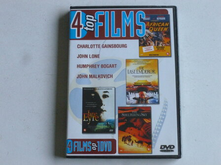 4 Films African Queen / The Last Emperor / Jane Eyre / The Sheltering Sky (DVD) Nieuw