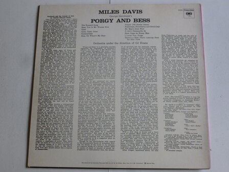 Miles Davis - Porgy and Bess (LP) PC8085