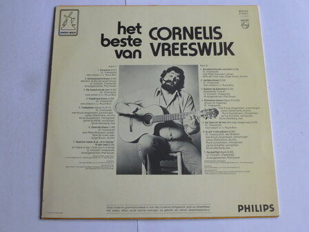 Cornelis Vreeswijk - Het Beste van Cornelis Vreeswijk (LP) gouden molen