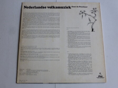 Perelaar- Nederlandse Volksmuziek door de Perelaar (LP)