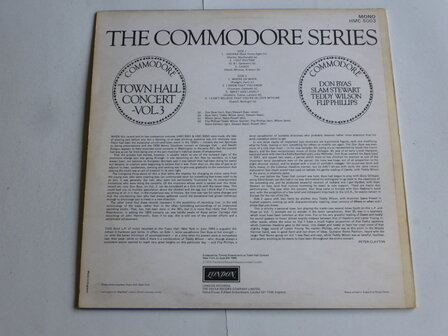 The Commodore Series - Town Hall Concert vol.3 (LP)HMC 5003