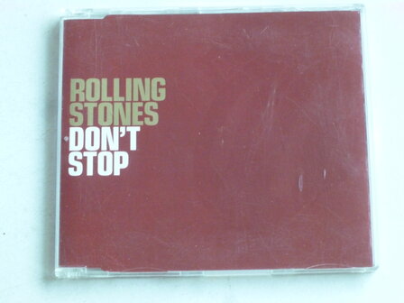 Rolling Stones - Don&#039;t stop (CD Single)