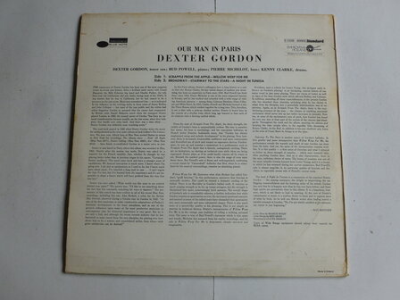 Dexter Gordon - Our man in Paris (LP) Blue Note 