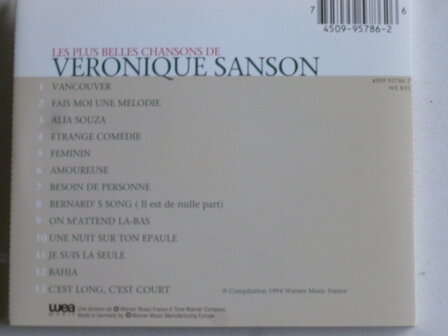 Veronique Sanson - Les plus belles chansons de