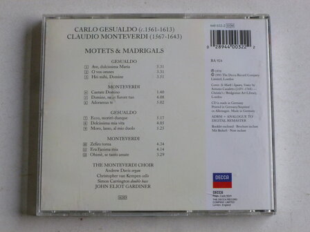 Monteverdi &amp; Gesualdo - Motets &amp; Madrigals / Gardiner