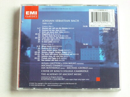 Bach - Magnificat / Stephen Cleobury (2 CD)