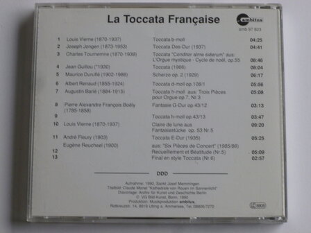 La Toccata Francaise - Winfried B&ouml;nig