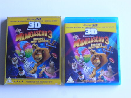 Madagascar 3 (Blu-ray 3d + Blu-ray + DVD + digital copy)