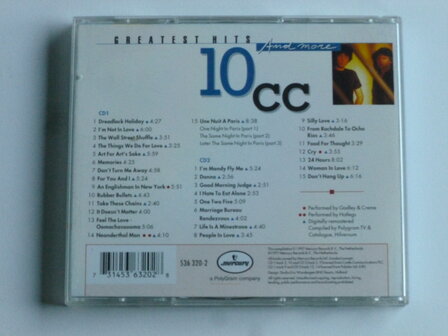 10 CC - Greatest Hits and More (2 CD)