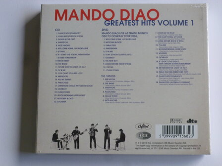 Mando Diao - Greatest Hits Volume 1 (CD + DVD) Deluxe Edition (nieuw)