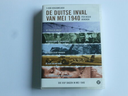 De Duitse inval van Mei 1940 per Regio bekeken (5 DVD)