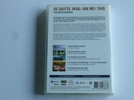 De Duitse inval van Mei 1940 per Regio bekeken (5 DVD)