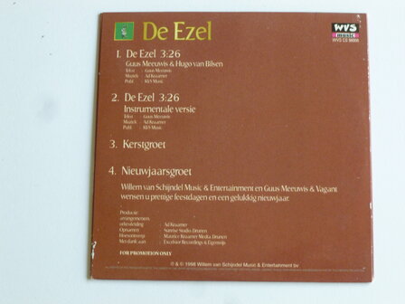 De Ezel - Guus Meeuwis &amp; Hugo van Bilsen (CD Single)