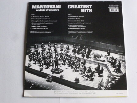 Mantovani and his Orchestra - Greatest Hits (LP)