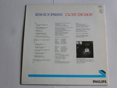 Wim Koopmans - Close Enough (LP) philips