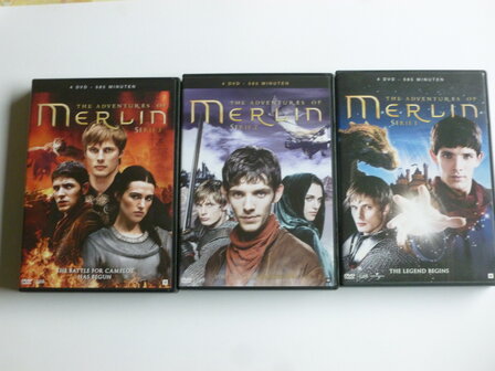 Merlin - The Adventures of Merlin / De Complete Serie 1/m 3  (12 DVD)