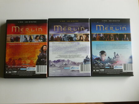 Merlin - The Adventures of Merlin / De Complete Serie 1/m 3  (12 DVD)