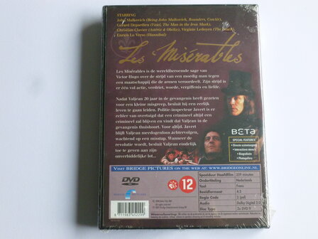 Les Miserables - Depardieu (2 DVD) Nieuw