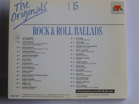 The Originals 15 - Rock &amp; Roll Ballads