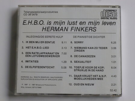 Herman Finkers - E.H.B.O. is mijn lust en mijn leven (mirasound)