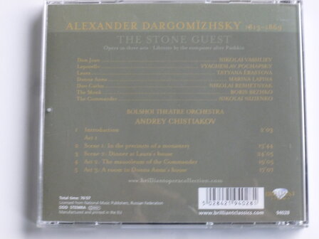 Dargomizhsky - The Stone Guest / Chistiakov