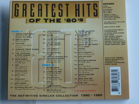 Greatest Hits of the 80&#039;s - volume 2 (2 CD)