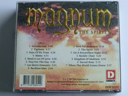 Magnum - The Spirit (2 CD)