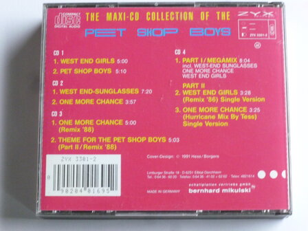 Pet Shop Boys - The Maxi CD Collection (4 CD)