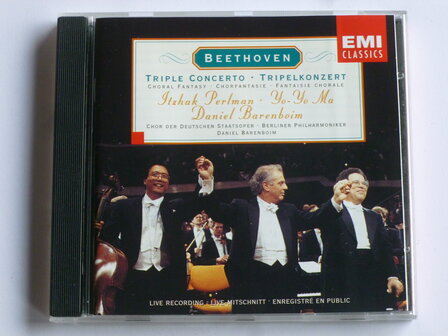 Beethoven - Tripple Concerto / Perlman, Yo yo ma, Barenboim